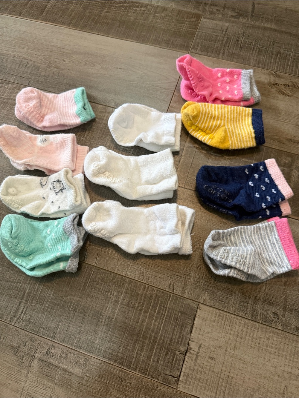 Baby Non-Slip Socks Pack - Assorted Colors